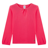 GIRLS' PLAIN T-SHIRT