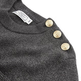 WOMENS' METALLIC FLECK PULLOVER