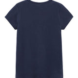 GIRLS' GOLD PRINT T-SHIRT