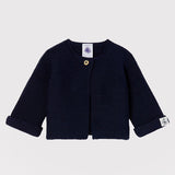 BABIES' ORGANIC KNITTED CARDIGAN