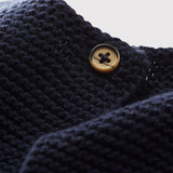 BABIES' ORGANIC KNITTED CARDIGAN