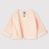 BABIES' ORGANIC KNITTED CARDIGAN