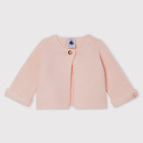 BABIES' ORGANIC KNITTED CARDIGAN