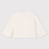 BABIES' ORGANIC KNITTED CARDIGAN