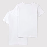 2 PACK TEEN BOYS' WHITE T-SHIRTS