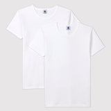 2 PACK TEEN BOYS' WHITE T-SHIRTS