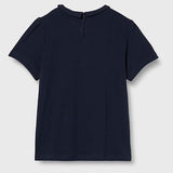 GIRLS' T-SHIRT WITH COLLAR