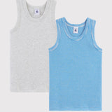 2 PACK BOYS' MILLERAIES SINGLETS