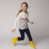 UNISEX STRIPED L/S T-SHIRT