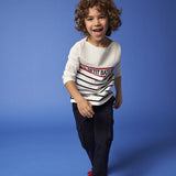 UNISEX STRIPED L/S T-SHIRT