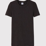 WOMENS' CREW T-SHIRT - DARK GREY