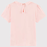 TODDLER GIRLS' T-SHIRT WITH COLLAR