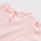 TODDLER GIRLS' T-SHIRT WITH COLLAR