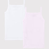 2 PACK GIRLS' MILLERAIES SINGLETS