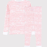 GIRLS' WAVY PRINT SNUG FIT PYJAMA