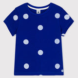 TODDLER GIRLS' SPOTTY T-SHIRT