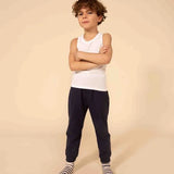 2 PACK BOYS' WHITE SINGLETS