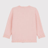 BABIES' WOOL CARDIGAN