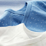 3 PACK BABIES' CROSSOVER L/S BODYSUITS