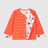 BABIES' REVERSIBLE CARDIGAN