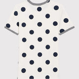 WOMENS' CREW T-SHIRT - POLKA DOT