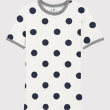 WOMENS' CREW T-SHIRT - POLKA DOT
