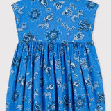 BABY GIRLS' PAISLEY PRINT DRESS