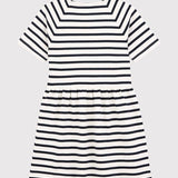 TODDLER GIRLS' SAILOR STRIPED DRESS