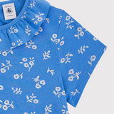GIRLS' FLOWER PRINT T-SHIRT