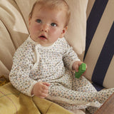 BABY GIRLS' FLORAL PRINT ROMPER