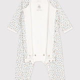BABIES' FLORAL PRINT BODYJAMA