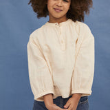 TODDLER GIRLS' L/S MUSLIN BLOUSE