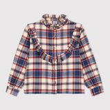 TODDLER GIRLS' CHECKED BLOUSE