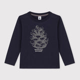 BOYS' SCREEN PRINTED L/S T-SHIRT