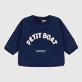 BABIES' PETIT BATEAU SWEATSHIRT