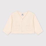 BABIES' MUSLIN CARDIGAN