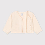 BABIES' MUSLIN CARDIGAN