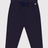 BABIES' QUILTED TUBE KNIT PANTS