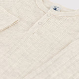 BABIES' HENLEY L/S BODYSUIT