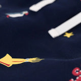 TODDLER BOYS' MARINE PRINT SWIMSHORTS