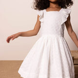 TODDLER GIRLS' EMBROIDERED DRESS
