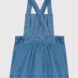 BABY GIRLS' DENIM PINAFORE