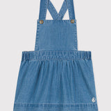 BABY GIRLS' DENIM PINAFORE