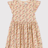 TODDLER GIRLS' FLORAL PRINTED DRESS