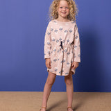 TODDLER GIRLS' TULIP PRINTED DRESS