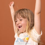 TODDLER GIRLS' SCREEN PRINTED T-SHIRT