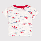BABIES' PADDLE BOAT PRINT T-SHIRT