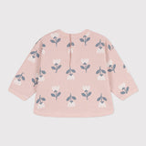 BABIES' TULIP PRINT SWEATSHIRT
