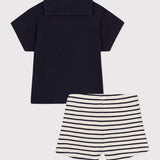 2 PIECE BABIES' SAILOR ENSEMBLE