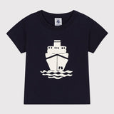 BABY BOYS' BOAT MOTIF T-SHIRT